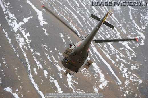 2008-10-08 Axalp Shooting Range 0728 Aérospatiale Alouette III